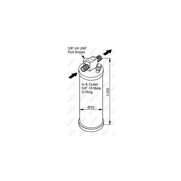 Torkfilter Nrf 33116 NRF Torkfilter Nrf 33116 NRF