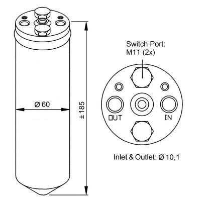 Torkfilter Nrf 33122 NRF