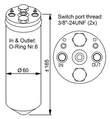 Torkfilter Nrf 33125 NRF