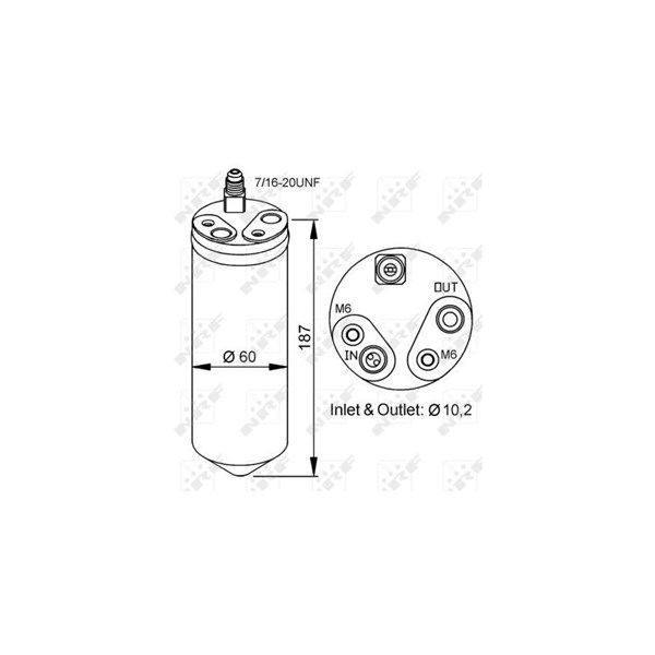 Torkfilter Nrf 33152 NRF Torkfilter Nrf 33152 NRF