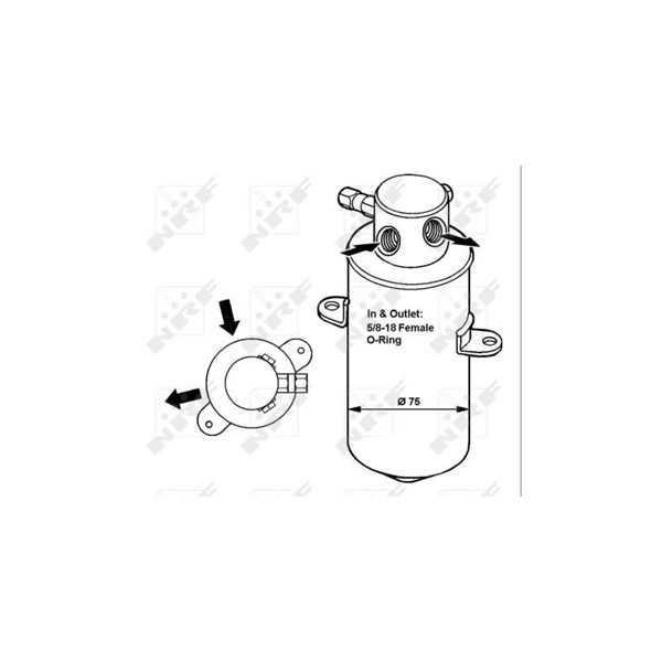 Torkfilter Nrf 33165 NRF