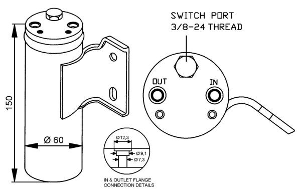 Torkfilter Nrf 33179 NRF