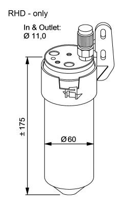 Torkfilter Nrf 33200 NRF
