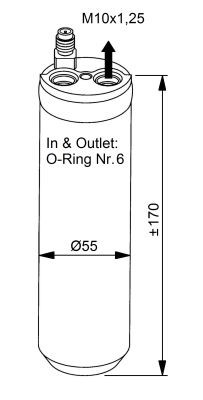 Torkfilter Nrf 33206 NRF