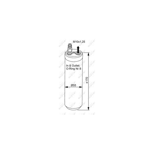 Torkfilter Nrf 33206 NRF Torkfilter Nrf 33206 NRF