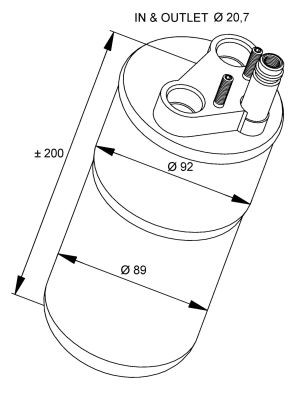 Torkfilter Nrf 33216 NRF