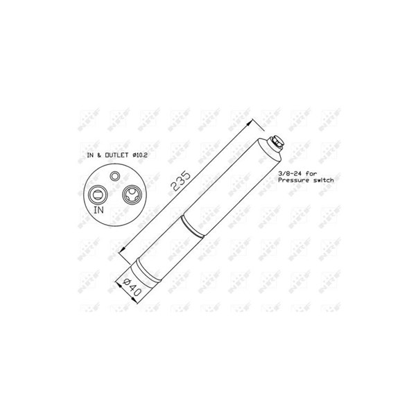 Torkfilter Nrf 33224 NRF Torkfilter Nrf 33224 NRF
