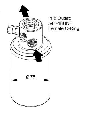 Torkfilter, Fram Nrf 33231 NRF
