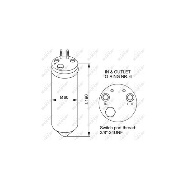 Torkfilter Nrf 33256 NRF