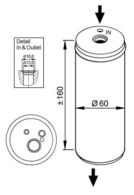 Torkfilter Nrf 33296 NRF
