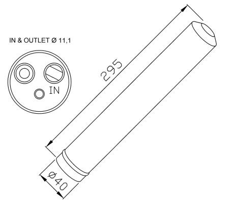 Torkfilter, Fram Nrf 33298 NRF