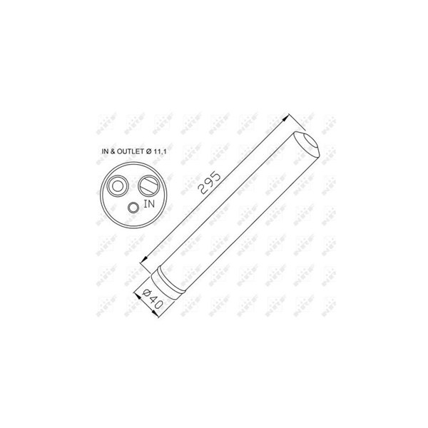 Torkfilter, Fram Nrf 33298 NRF Torkfilter, Fram Nrf 33298 NRF