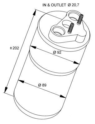 Torkfilter Nrf 33318 NRF