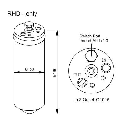 Torkfilter Nrf 33320 NRF