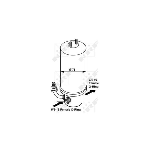 Torkfilter Nrf 33325 NRF Torkfilter Nrf 33325 NRF