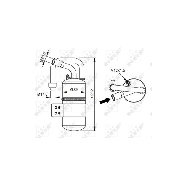 Torkfilter Nrf 33339 NRF Torkfilter Nrf 33339 NRF