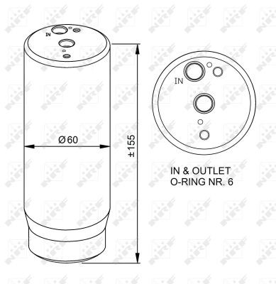 Torkfilter Nrf 33341 NRF