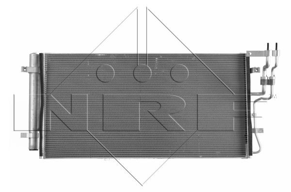 Kondensor, klimatanläggning Nrf 350009 NRF