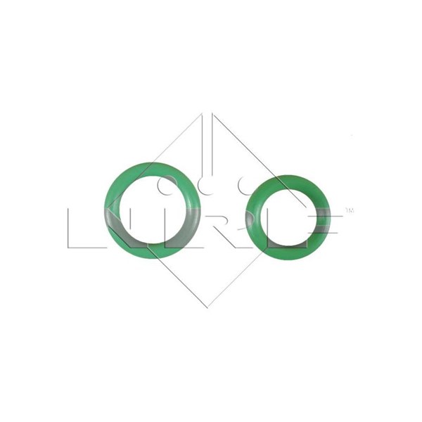 Kondensor, klimatanläggning Nrf 350036 NRF