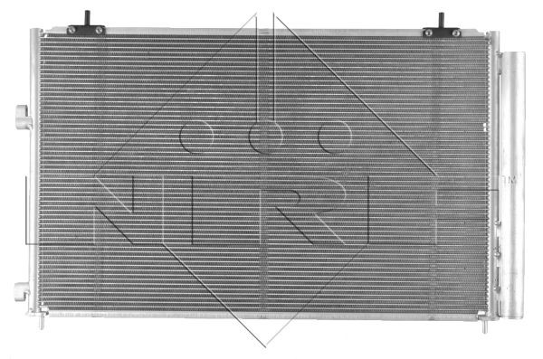 Kondensor, klimatanläggning Nrf 350222 NRF