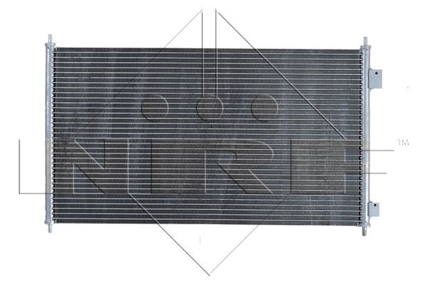 Kondensor, klimatanläggning Nrf 35663 NRF