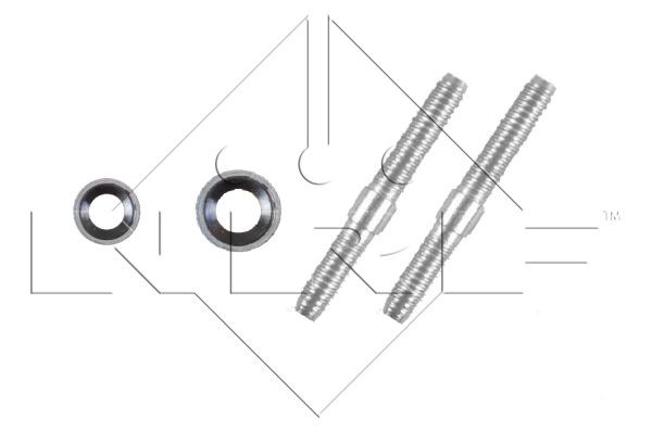 Kondensor, klimatanläggning Nrf 35918 NRF
