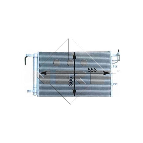 Kondensor, klimatanläggning Nrf 35982 NRF