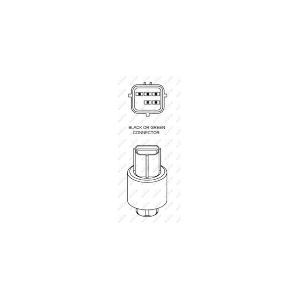 Tryckswitch, klimatanläggning, Fram Nrf 38922 NRF