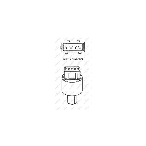Tryckswitch, klimatanläggning Nrf 38928 NRF