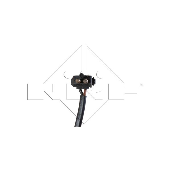 Fläkt, kylare 12V, Höger Nrf 47045 NRF