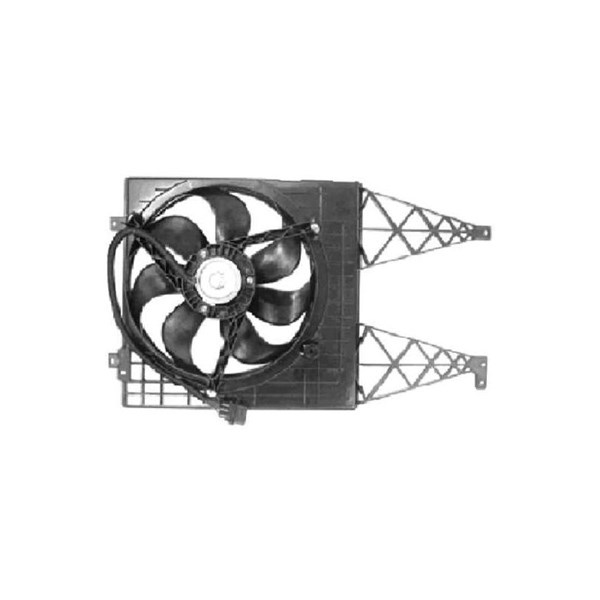 Fläkt, kylare 12V Nrf 47056 NRF