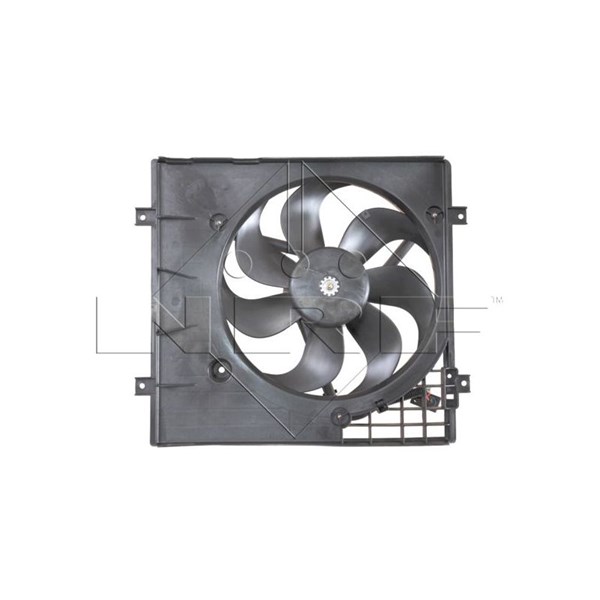 Fläkt, kylare 12V, Vänster, Höger Nrf 47058 NRF