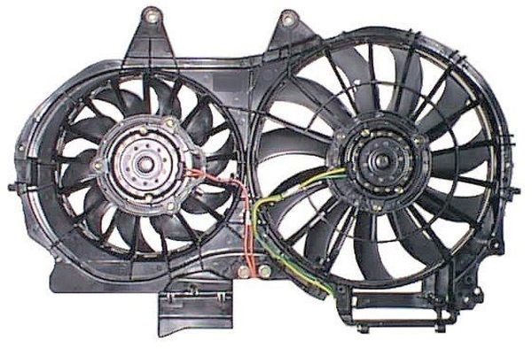 Fläkt, kylare 12V, Vänster Nrf 47205 NRF