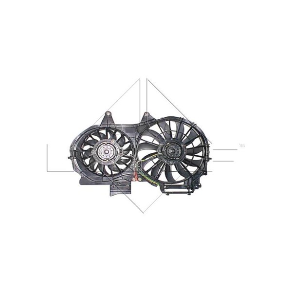 Fläkt, kylare 12V, Vänster Nrf 47205 NRF