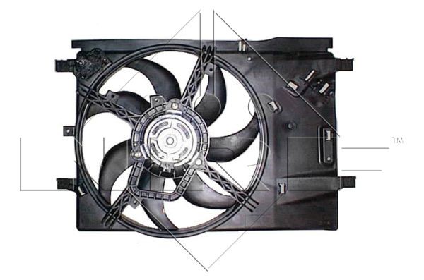 Fläkt, kylare 12V Nrf 47236 NRF