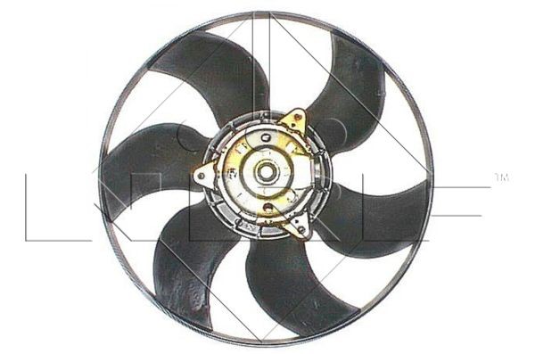 Fläkt, kylare 12V, Höger Nrf 47369 NRF