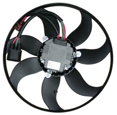 Fläkt, kylare 12V, Vänster, Höger Nrf 47389 NRF