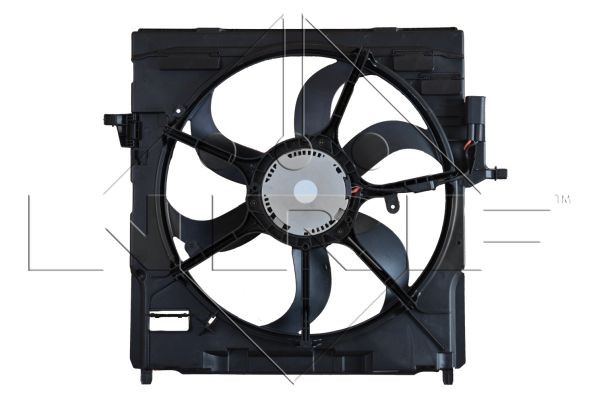 Fläkt, kylare 12V, Vänster Nrf 47587 NRF