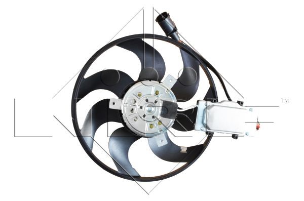 Fläkt, kylare 12V, Vänster Nrf 47589 NRF