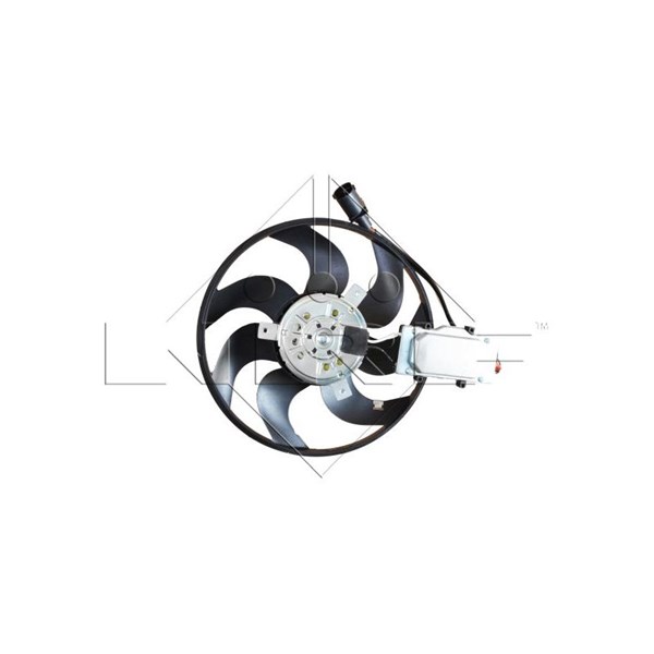 Fläkt, kylare 12V, Vänster Nrf 47589 NRF