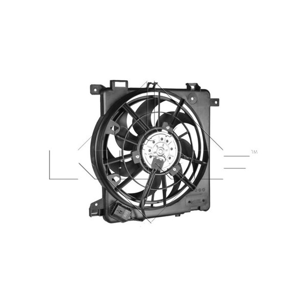 Fläkt, kylare 12V, Höger Nrf 47622 NRF