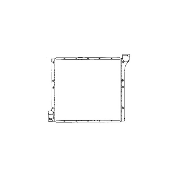 Kylare, motorkylning Nrf 503001 NRF