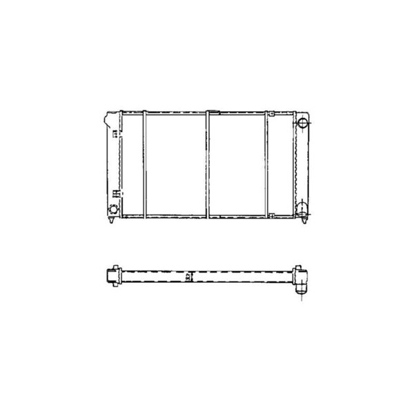 Kylare, motorkylning Nrf 503003 NRF Kylare, motorkylning Nrf 503003 NRF