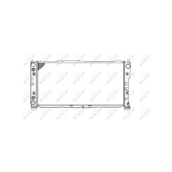Kylare, motorkylning Nrf 50329 NRF