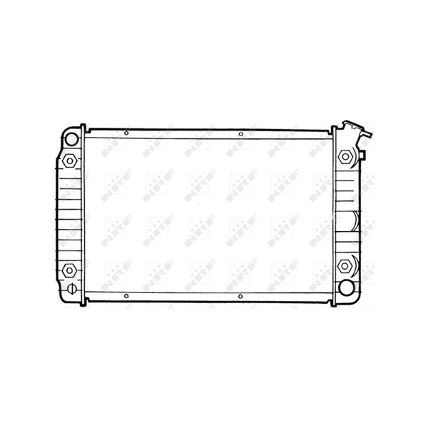 Kylare, motorkylning Nrf 50353 NRF