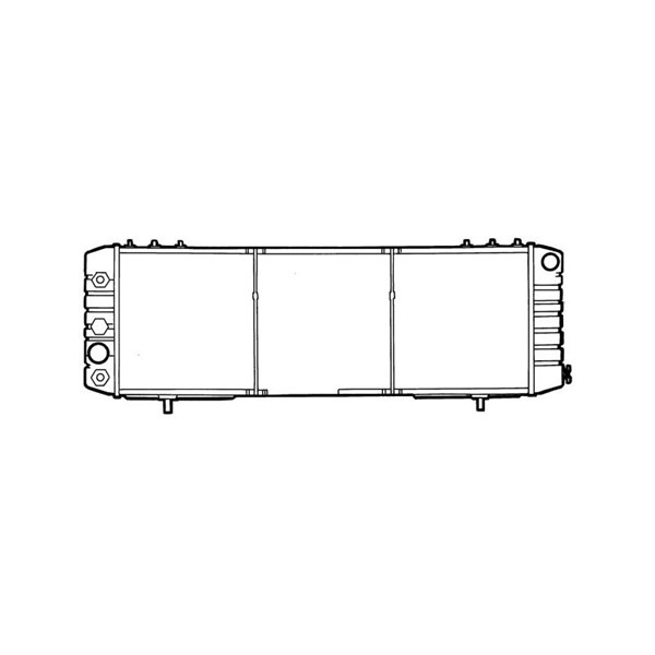 Kylare, motorkylning Nrf 50391 NRF