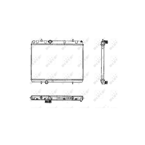 Kylare, motorkylning Nrf 50435 NRF Kylare, motorkylning Nrf 50435 NRF