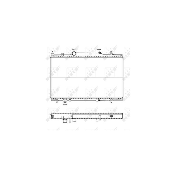 Kylare, motorkylning Nrf 50441 NRF Kylare, motorkylning Nrf 50441 NRF