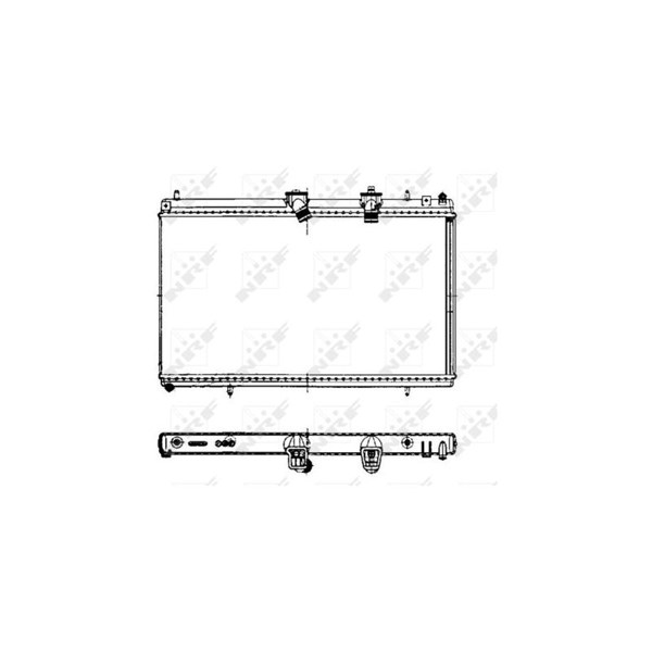 Kylare, motorkylning Nrf 50442 NRF Kylare, motorkylning Nrf 50442 NRF