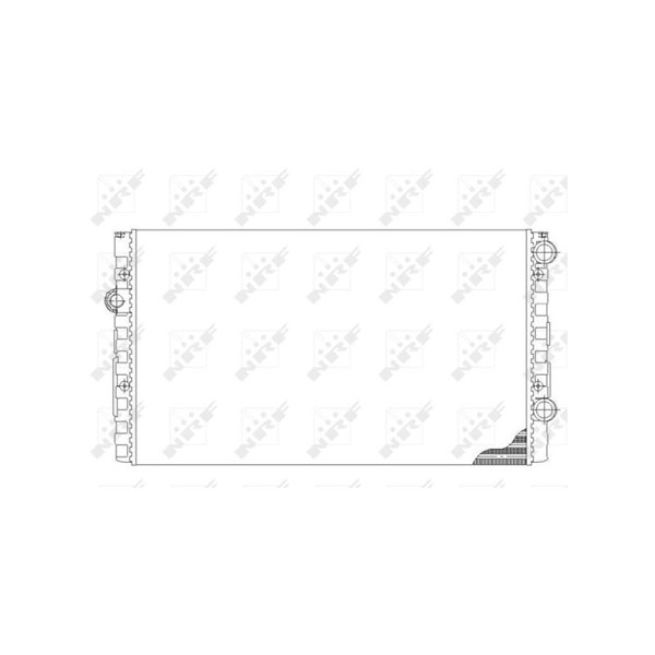 Kylare, motorkylning Nrf 50454 NRF